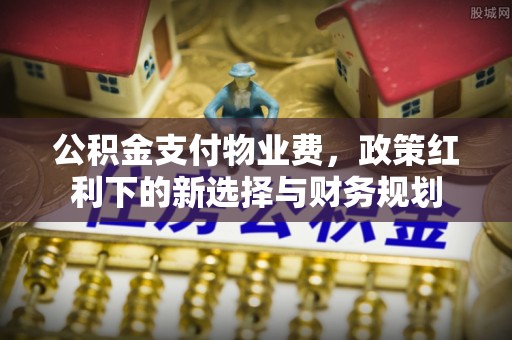 诸城公积金支付物业费，政策红利下的新选择与财务规划