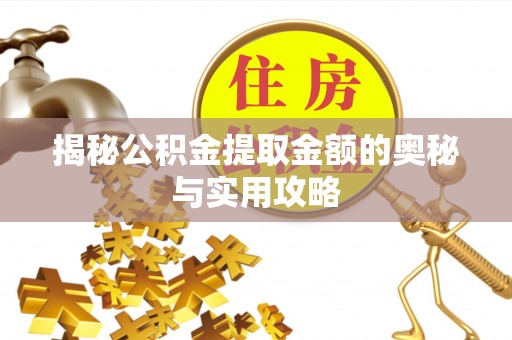 诸城揭秘公积金提取金额的奥秘与实用攻略